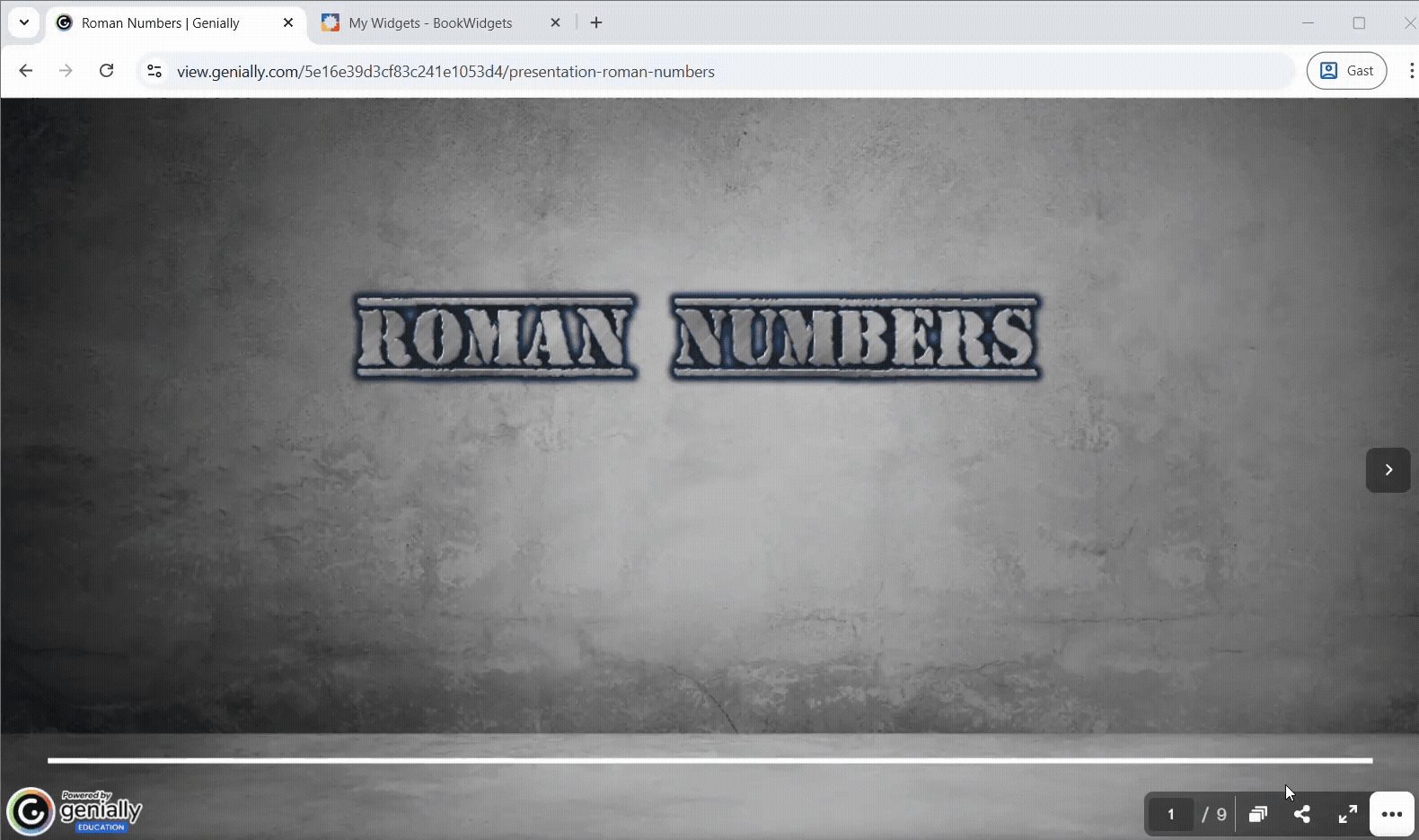 Appsmashing BookWidgets and Genially