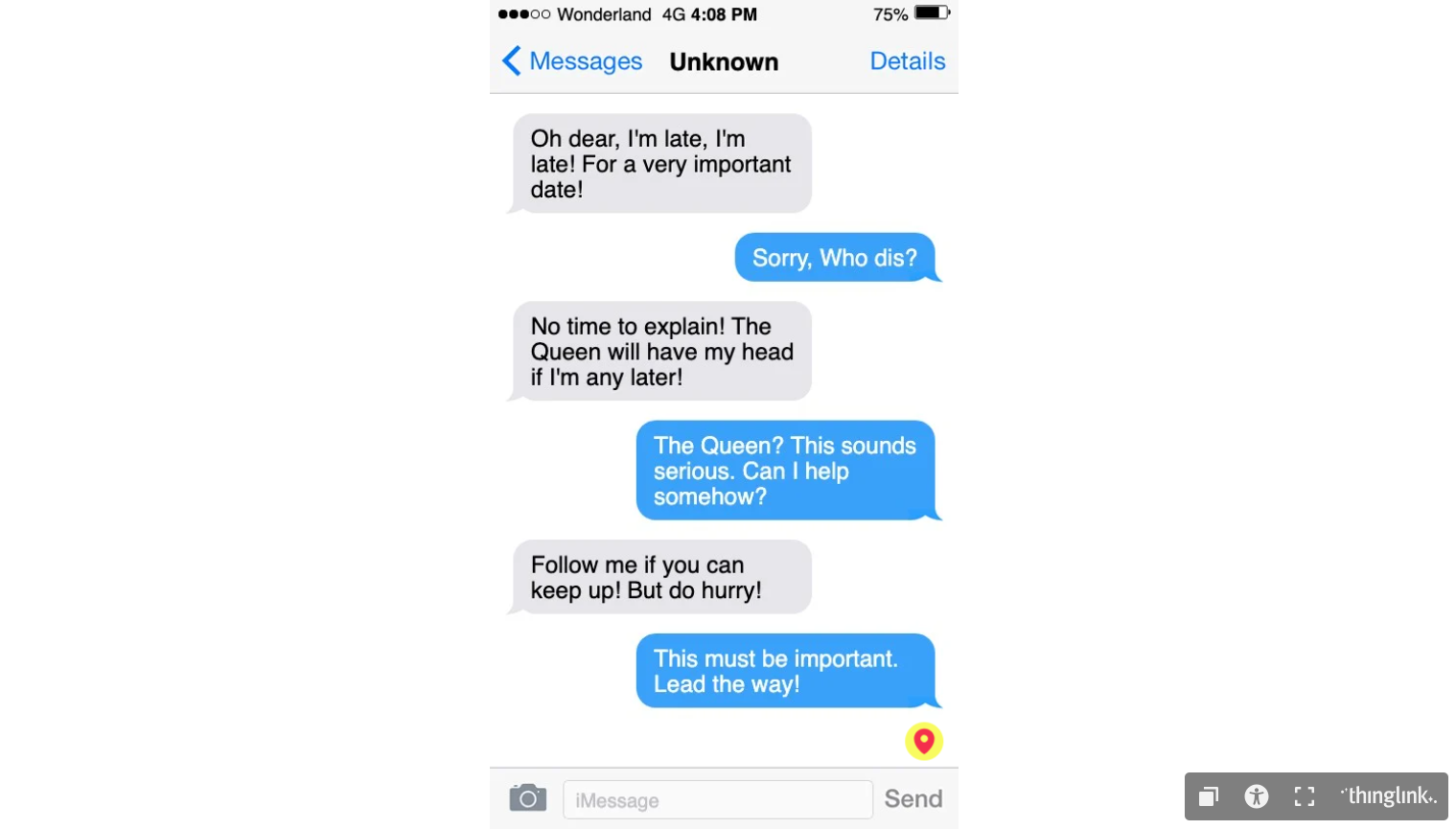 The Alice in Wonderland Escape Room