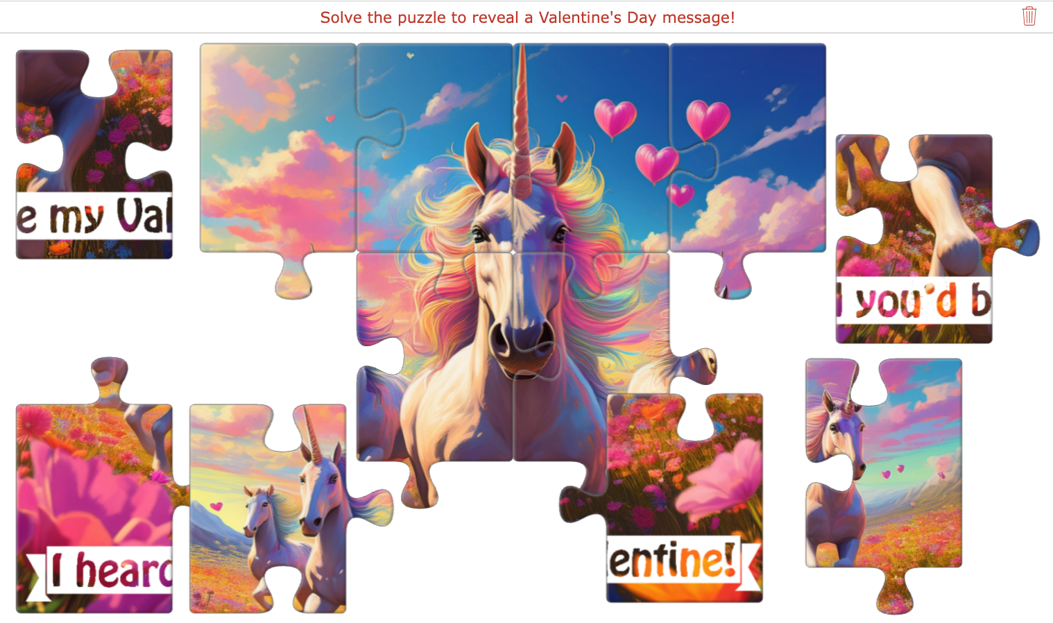 Unicorn Jigsaw Puzzle