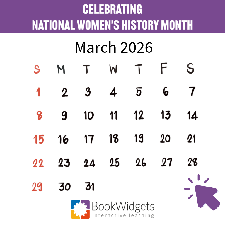 Women's History Month - Themed lesson plans for teaching about everyday relevance topics