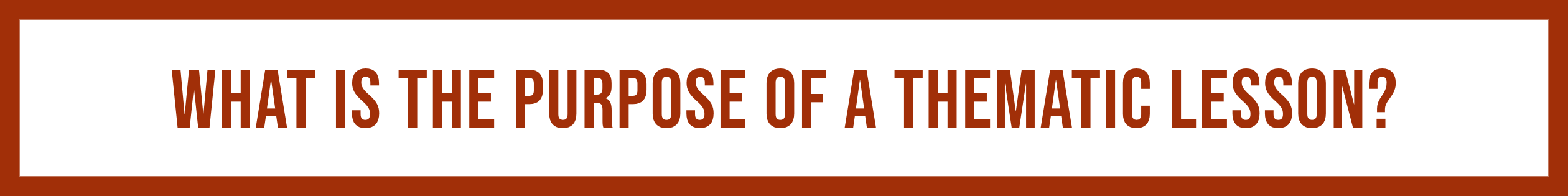 What Is the Purpose of a Thematic Lesson - BookWidgets themed lesson plans