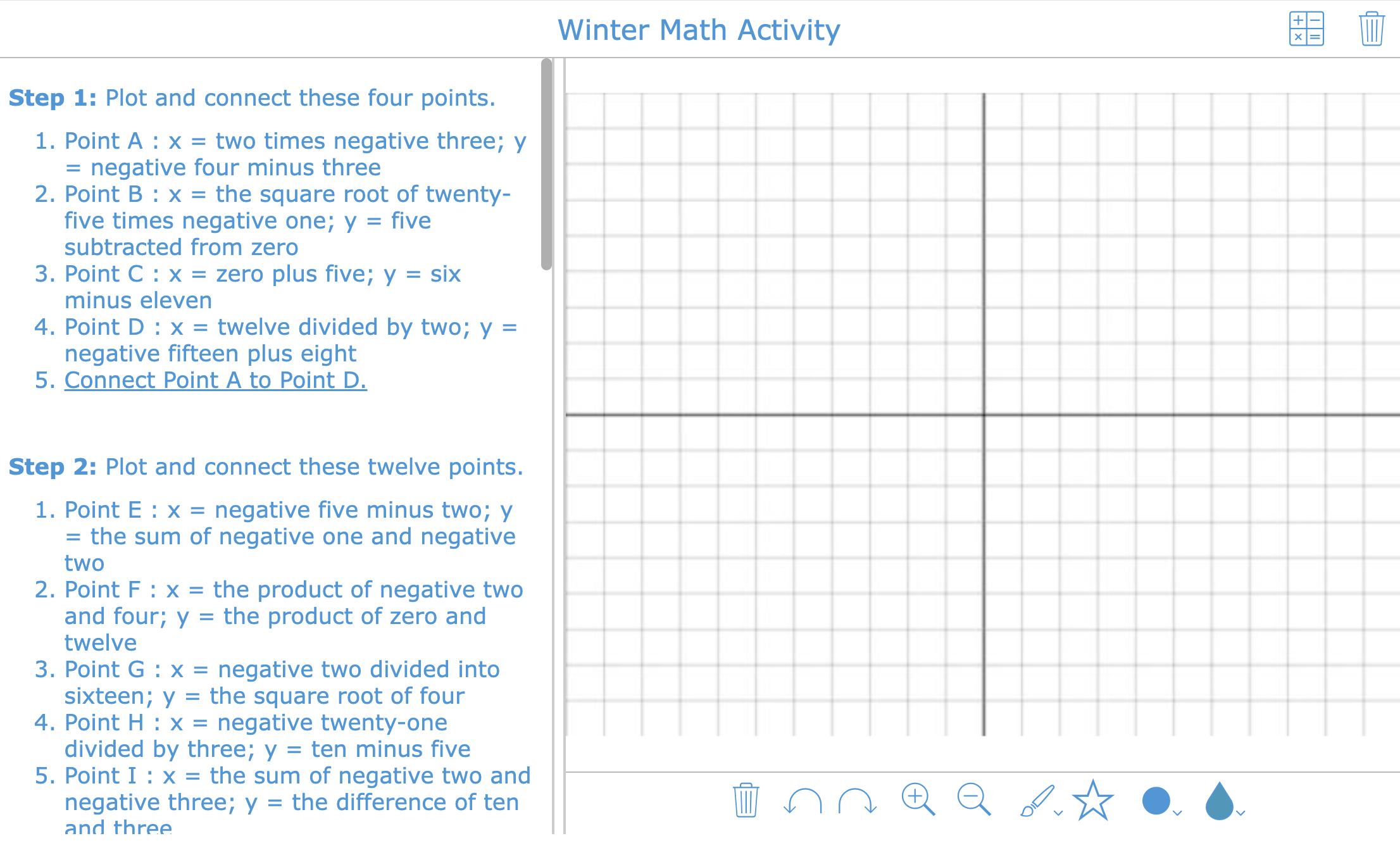 Winter Graphing Activity - Themed lesson plan for teaching graphing and math