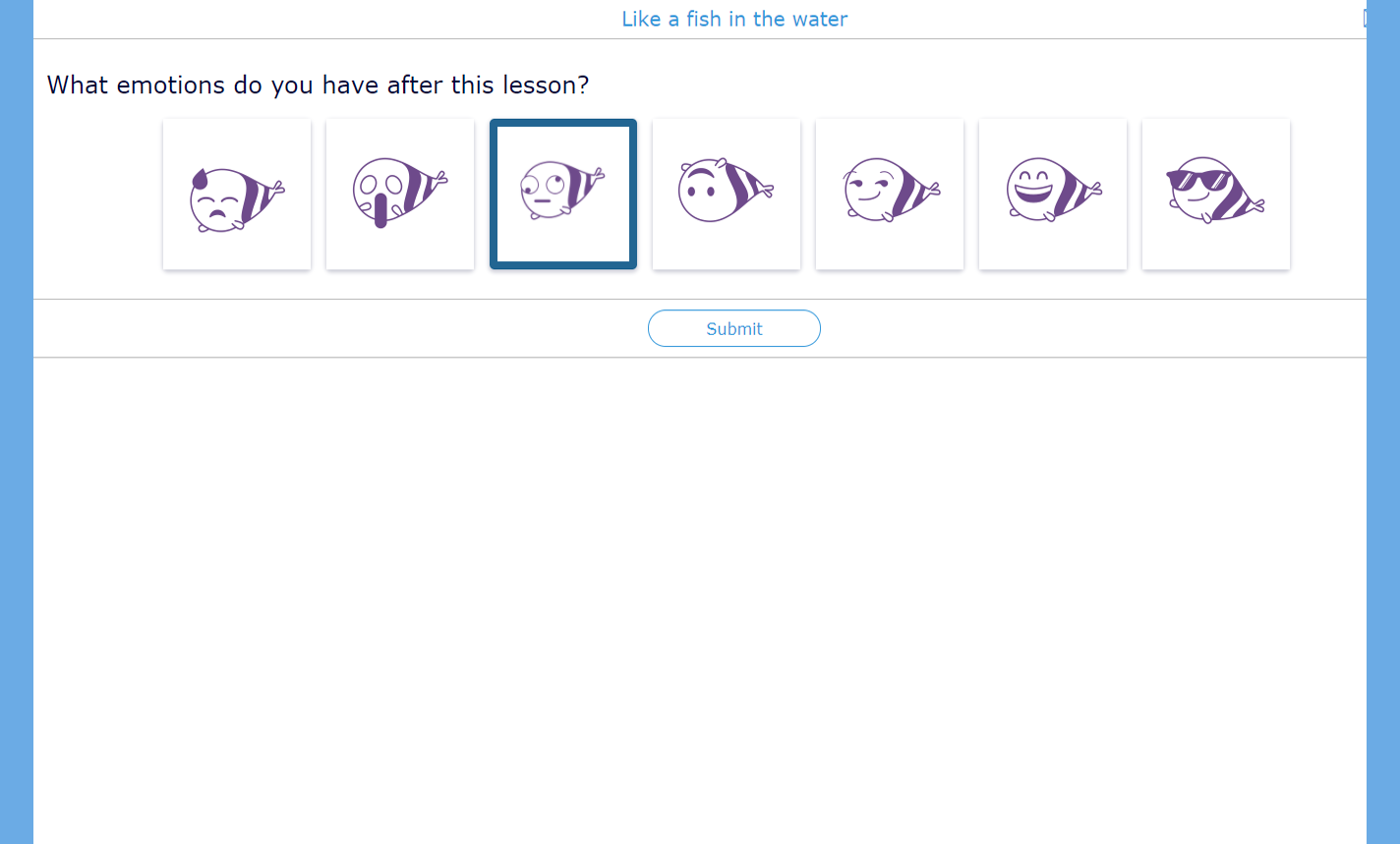 digital exit ticket - Vocabulary